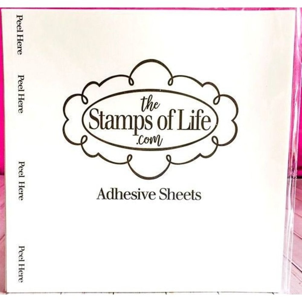 The Stamps of Life Adhesive Sheets 10 pack 6x6